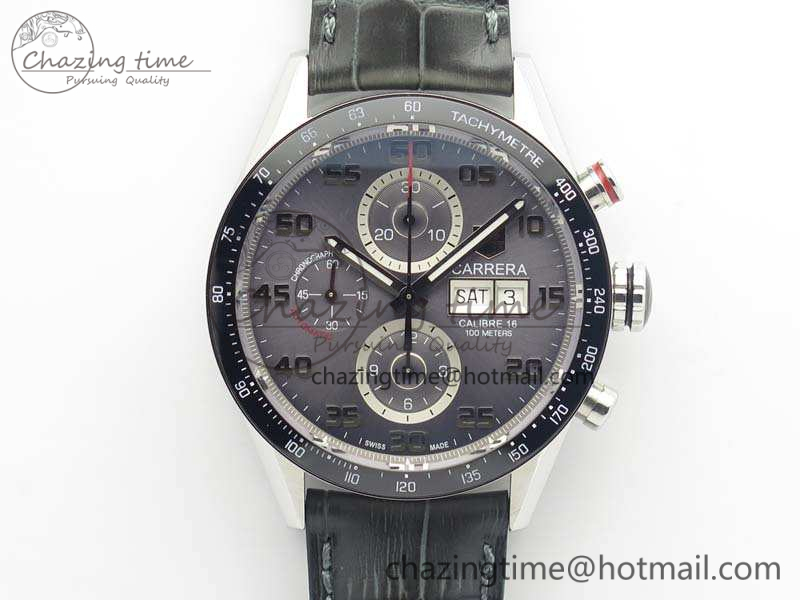 Carrera-Calibre-1887-Day-Date-SS-V6F-1-1-Best-Edition-Ceramic-Bezel-Gray-Dial-On-Leather-Strap-A7750