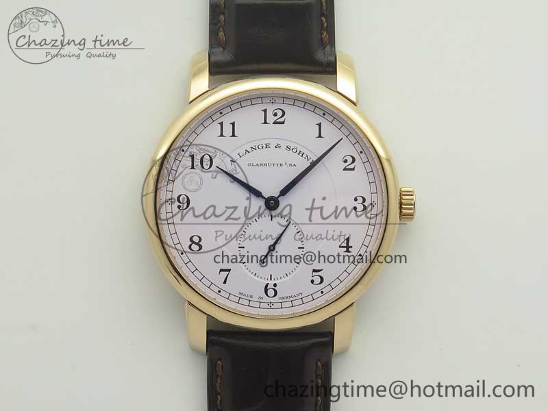 Classic Regulator RG MK Best Edition White Dial Arabic Markers on Brown Leather Strap A23J