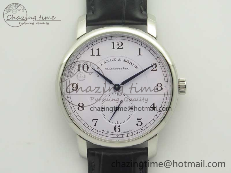 Classic Regulator SS MK Best Edition White Dial Arabic Markers on Black Leather Strap A23J-9