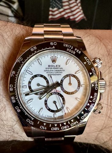 Daytona 126500 Panda Clean 1:1 Best Edition 904L SS Case and Bracelet White Dial DD4131 photo review